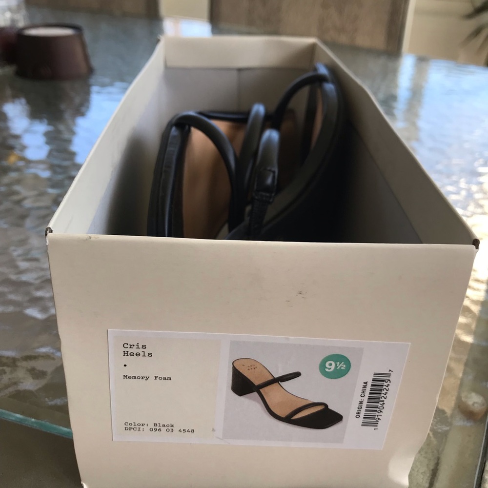 Women's Cris Heels - A New Day - black 9.5